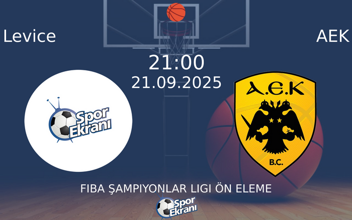 21 Eylül 2025 Levice vs AEK maçı Hangi Kanalda Saat Kaçta Yayınlanacak?