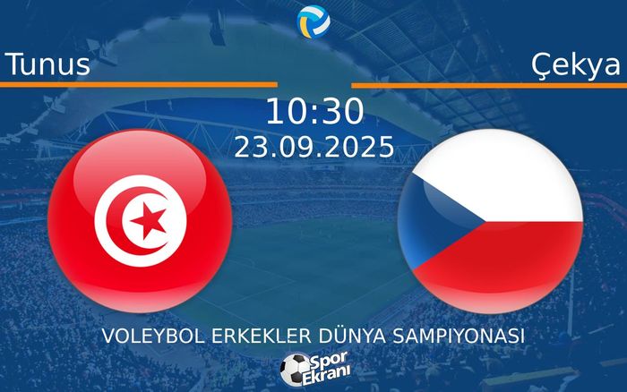 23 Eylül 2025 Tunus vs Çekya maçı Hangi Kanalda Saat Kaçta Yayınlanacak?
