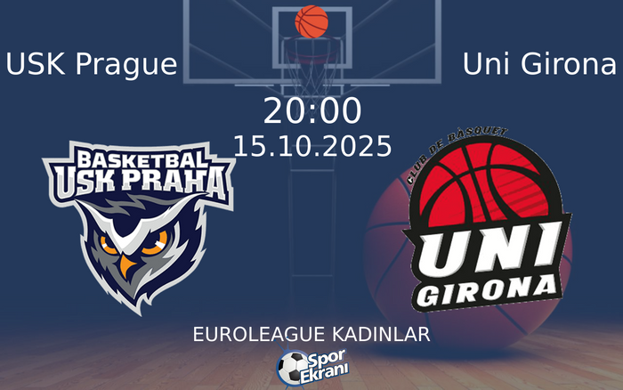 15 Ekim 2025 USK Prague vs Uni Girona maçı Hangi Kanalda Saat Kaçta Yayınlanacak?