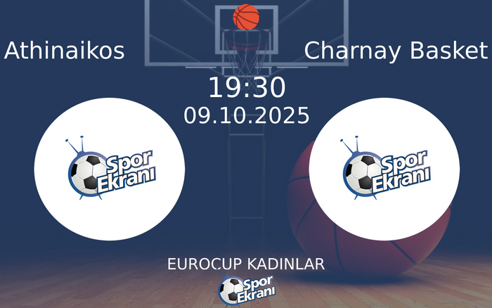 09 Ekim 2025 Athinaikos vs Charnay Basket maçı Hangi Kanalda Saat Kaçta Yayınlanacak? 09 Ekim 2025 Athinaikos vs Charnay Basket maçı Hangi Kanalda Saat Kaçta Yayınlanacak?