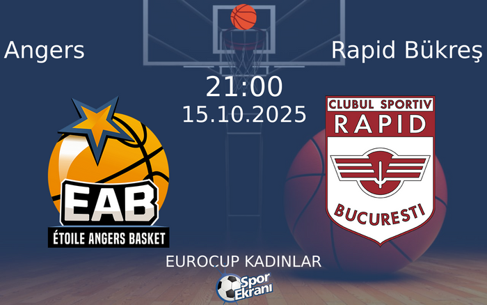 15 Ekim 2025 Angers vs Rapid Bükreş maçı Hangi Kanalda Saat Kaçta Yayınlanacak?