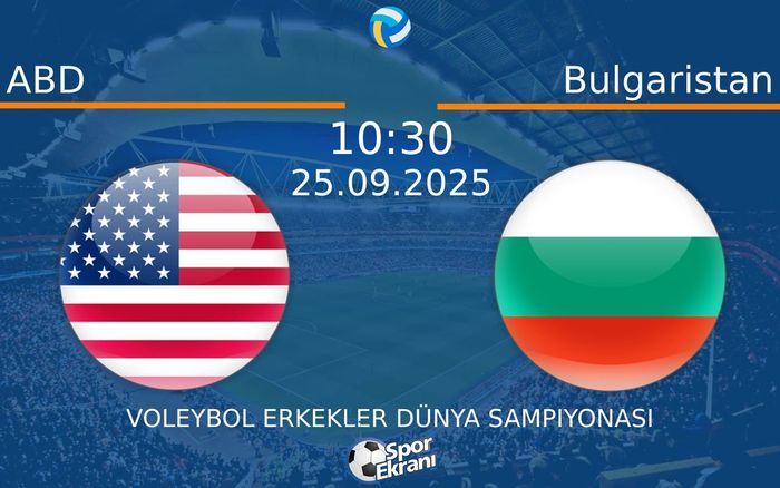 25 Eylül 2025 ABD vs Bulgaristan maçı Hangi Kanalda Saat Kaçta Yayınlanacak?