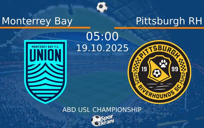 19 Ekim 2025 Monterrey Bay vs Pittsburgh RH maçı Hangi Kanalda Saat Kaçta Yayınlanacak?