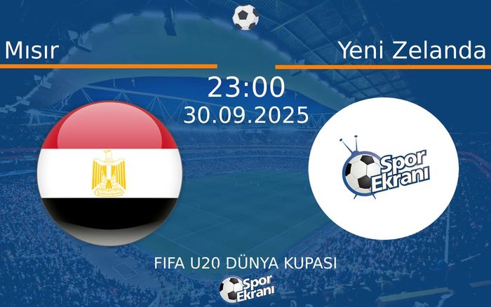 30 Eylül 2025 Mısır vs Yeni Zelanda maçı Hangi Kanalda Saat Kaçta Yayınlanacak?
