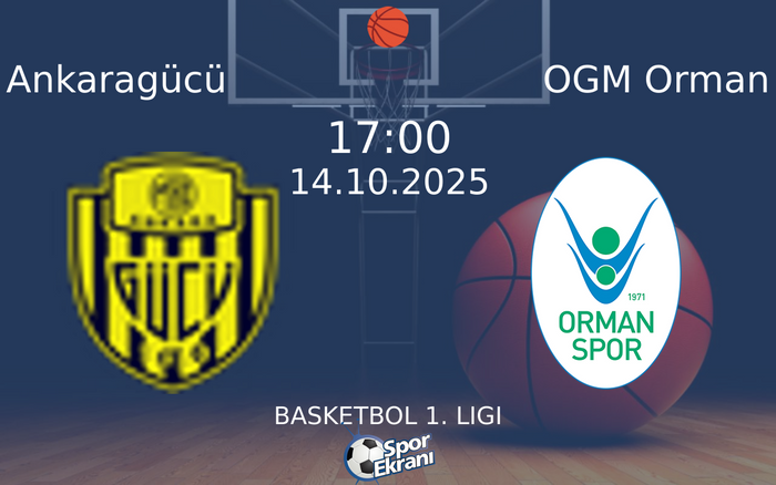 14 Ekim 2025 Ankaragücü vs OGM Orman maçı Hangi Kanalda Saat Kaçta Yayınlanacak? 14 Ekim 2025 Ankaragücü vs OGM Orman maçı Hangi Kanalda Saat Kaçta Yayınlanacak?