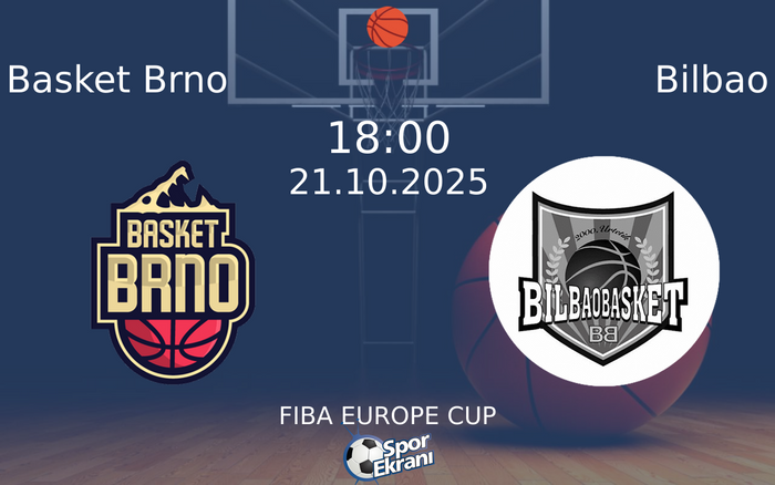 21 Ekim 2025 Basket Brno vs Bilbao maçı Hangi Kanalda Saat Kaçta Yayınlanacak? 21 Ekim 2025 Basket Brno vs Bilbao maçı Hangi Kanalda Saat Kaçta Yayınlanacak?