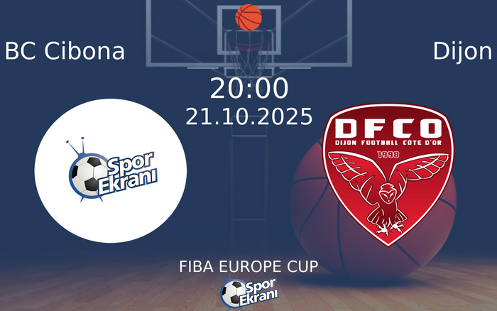 21 Ekim 2025 BC Cibona vs Dijon maçı Hangi Kanalda Saat Kaçta Yayınlanacak? 21 Ekim 2025 BC Cibona vs Dijon maçı Hangi Kanalda Saat Kaçta Yayınlanacak?