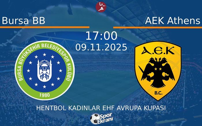 09 Kasım 2025 Bursa BB vs AEK Athens maçı Hangi Kanalda Saat Kaçta Yayınlanacak?