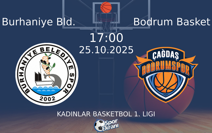 25 Ekim 2025 Burhaniye Bld. vs Bodrum Basket maçı Hangi Kanalda Saat Kaçta Yayınlanacak? 25 Ekim 2025 Burhaniye Bld. vs Bodrum Basket maçı Hangi Kanalda Saat Kaçta Yayınlanacak?