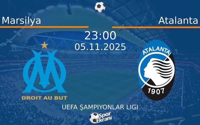 05 Kasım 2025 Marsilya vs Atalanta maçı Hangi Kanalda Saat Kaçta Yayınlanacak? 05 Kasım 2025 Marsilya vs Atalanta maçı Hangi Kanalda Saat Kaçta Yayınlanacak?