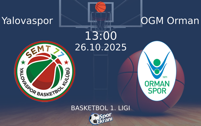 26 Ekim 2025 Yalovaspor vs OGM Orman maçı Hangi Kanalda Saat Kaçta Yayınlanacak? 26 Ekim 2025 Yalovaspor vs OGM Orman maçı Hangi Kanalda Saat Kaçta Yayınlanacak?