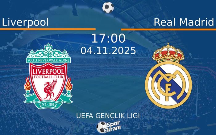 04 Kasım 2025 Liverpool vs Real Madrid maçı Hangi Kanalda Saat Kaçta Yayınlanacak? 04 Kasım 2025 Liverpool vs Real Madrid maçı Hangi Kanalda Saat Kaçta Yayınlanacak?