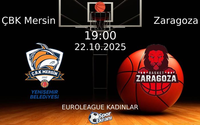 22 Ekim 2025 ÇBK Mersin vs Zaragoza maçı Hangi Kanalda Saat Kaçta Yayınlanacak?
