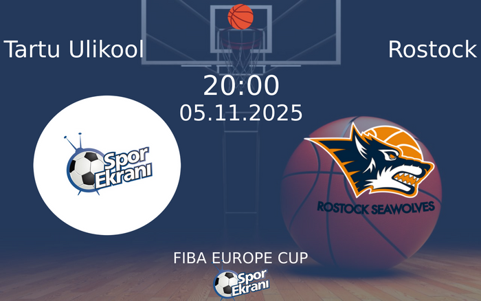 05 Kasım 2025 Tartu Ulikool vs Rostock maçı Hangi Kanalda Saat Kaçta Yayınlanacak? 05 Kasım 2025 Tartu Ulikool vs Rostock maçı Hangi Kanalda Saat Kaçta Yayınlanacak?