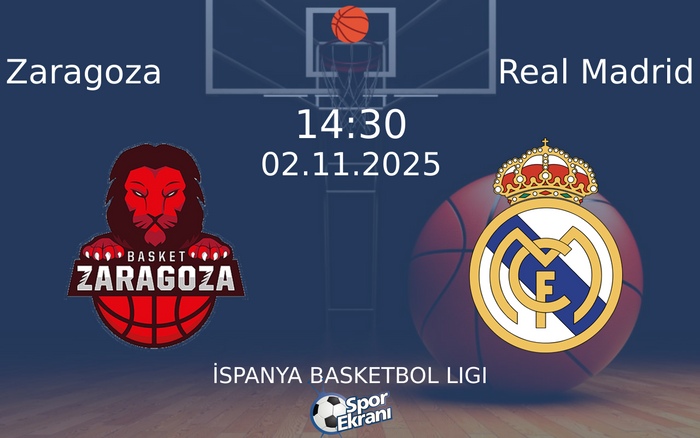 02 Kasım 2025 Zaragoza vs Real Madrid maçı Hangi Kanalda Saat Kaçta Yayınlanacak?