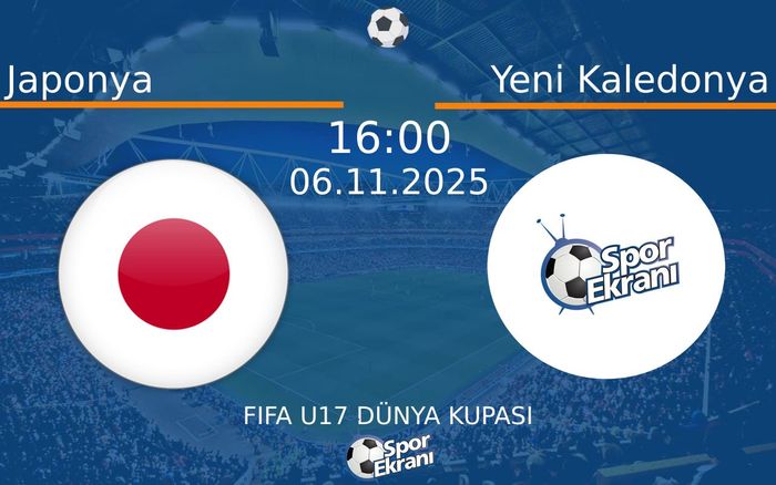 06 Kasım 2025 Japonya vs Yeni Kaledonya maçı Hangi Kanalda Saat Kaçta Yayınlanacak?