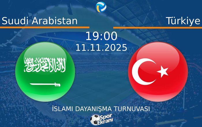 11 Kasım 2025 Suudi Arabistan vs Türkiye maçı Hangi Kanalda Saat Kaçta Yayınlanacak? 11 Kasım 2025 Suudi Arabistan vs Türkiye maçı Hangi Kanalda Saat Kaçta Yayınlanacak?