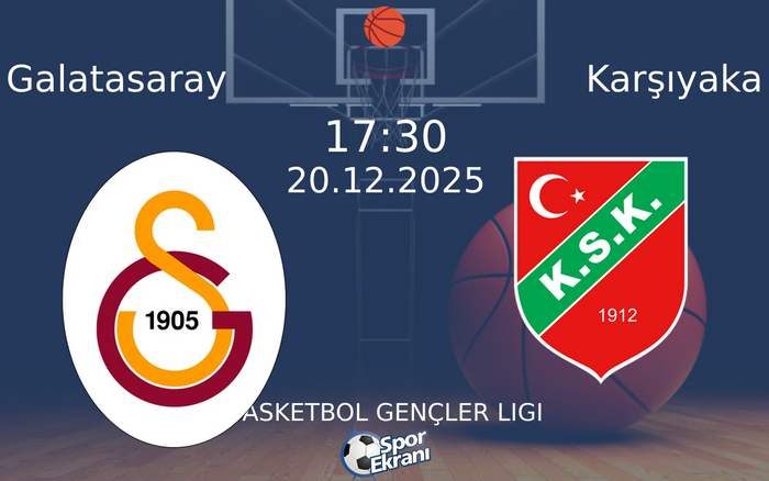 20 Aralık 2025 Galatasaray vs Karşıyaka maçı Hangi Kanalda Saat Kaçta Yayınlanacak? 20 Aralık 2025 Galatasaray vs Karşıyaka maçı Hangi Kanalda Saat Kaçta Yayınlanacak?