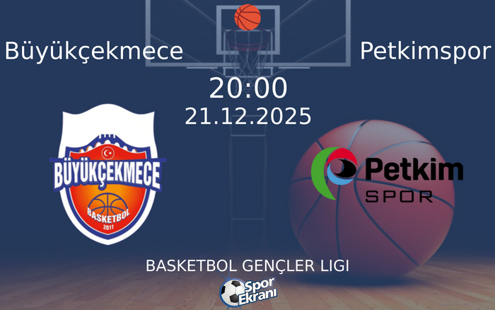 21 Aralık 2025 Büyükçekmece vs Petkimspor maçı Hangi Kanalda Saat Kaçta Yayınlanacak? 21 Aralık 2025 Büyükçekmece vs Petkimspor maçı Hangi Kanalda Saat Kaçta Yayınlanacak?