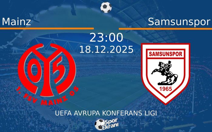18 Aralık 2025 Mainz vs Samsunspor maçı Hangi Kanalda Saat Kaçta Yayınlanacak?