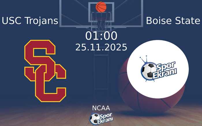 25 Kasım 2025 USC Trojans vs Boise State maçı Hangi Kanalda Saat Kaçta Yayınlanacak? 25 Kasım 2025 USC Trojans vs Boise State maçı Hangi Kanalda Saat Kaçta Yayınlanacak?