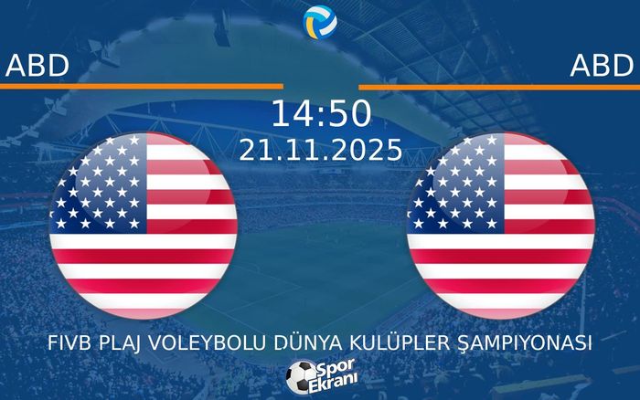 21 Kasım 2025 ABD vs ABD maçı Hangi Kanalda Saat Kaçta Yayınlanacak? 21 Kasım 2025 ABD vs ABD maçı Hangi Kanalda Saat Kaçta Yayınlanacak?