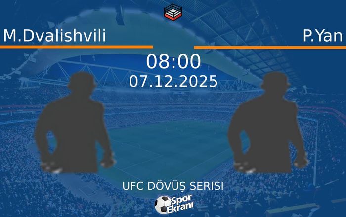 07 Aralık 2025 M.Dvalishvili vs P.Yan maçı Hangi Kanalda Saat Kaçta Yayınlanacak? 07 Aralık 2025 M.Dvalishvili vs P.Yan maçı Hangi Kanalda Saat Kaçta Yayınlanacak?