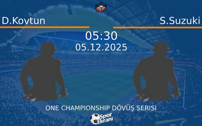 05 Aralık 2025 D.Kovtun vs S.Suzuki maçı Hangi Kanalda Saat Kaçta Yayınlanacak? 05 Aralık 2025 D.Kovtun vs S.Suzuki maçı Hangi Kanalda Saat Kaçta Yayınlanacak?