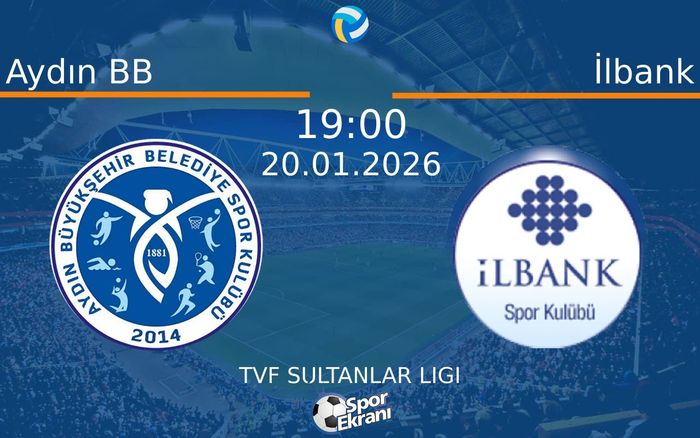 20 Ocak 2026 Aydın BB vs İlbank maçı Hangi Kanalda Saat Kaçta Yayınlanacak?