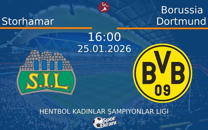 25 Ocak 2026 Storhamar vs Borussia Dortmund maçı Hangi Kanalda Saat Kaçta Yayınlanacak?