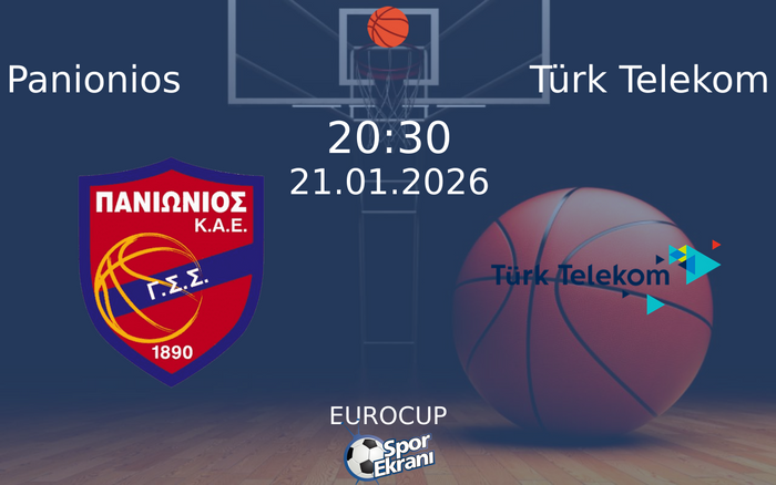 21 Ocak 2026 Panionios vs Türk Telekom maçı Hangi Kanalda Saat Kaçta Yayınlanacak?