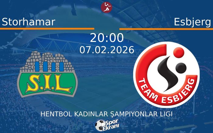 07 Şubat 2026 Storhamar vs Esbjerg maçı Hangi Kanalda Saat Kaçta Yayınlanacak?