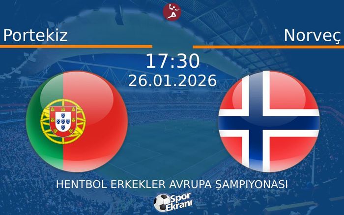 26 Ocak 2026 Portekiz vs Norveç maçı Hangi Kanalda Saat Kaçta Yayınlanacak? 26 Ocak 2026 Portekiz vs Norveç maçı Hangi Kanalda Saat Kaçta Yayınlanacak?
