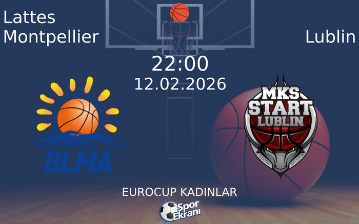 12 Şubat 2026 Lattes Montpellier vs Lublin maçı Hangi Kanalda Saat Kaçta Yayınlanacak? 12 Şubat 2026 Lattes Montpellier vs Lublin maçı Hangi Kanalda Saat Kaçta Yayınlanacak?