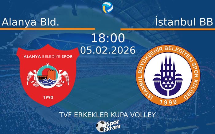 05 Şubat 2026 Alanya Bld. vs İstanbul BB maçı Hangi Kanalda Saat Kaçta Yayınlanacak? 05 Şubat 2026 Alanya Bld. vs İstanbul BB maçı Hangi Kanalda Saat Kaçta Yayınlanacak?