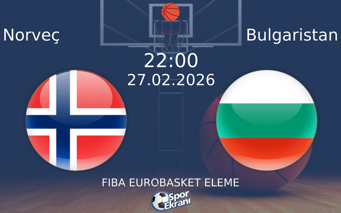 27 Şubat 2026 Norveç vs Bulgaristan maçı Hangi Kanalda Saat Kaçta Yayınlanacak? 27 Şubat 2026 Norveç vs Bulgaristan maçı Hangi Kanalda Saat Kaçta Yayınlanacak?