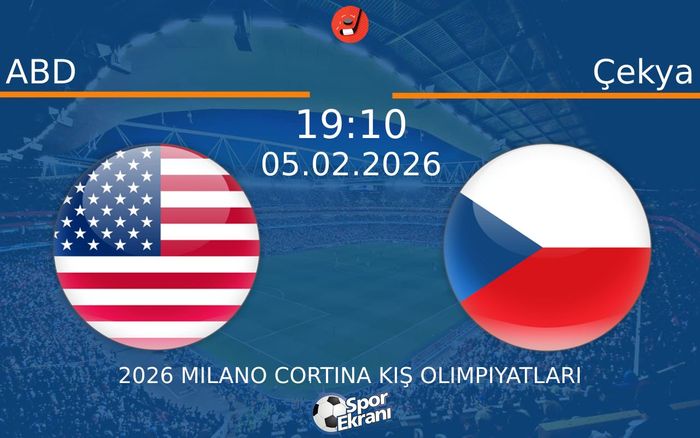 05 Şubat 2026 ABD vs Çekya maçı Hangi Kanalda Saat Kaçta Yayınlanacak? 05 Şubat 2026 ABD vs Çekya maçı Hangi Kanalda Saat Kaçta Yayınlanacak?