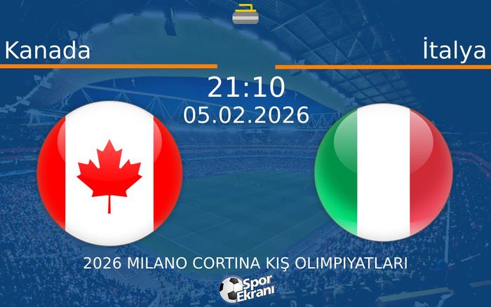 05 Şubat 2026 Kanada vs İtalya maçı Hangi Kanalda Saat Kaçta Yayınlanacak? 05 Şubat 2026 Kanada vs İtalya maçı Hangi Kanalda Saat Kaçta Yayınlanacak?
