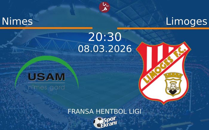 08 Mart 2026 Nimes vs Limoges maçı Hangi Kanalda Saat Kaçta Yayınlanacak?