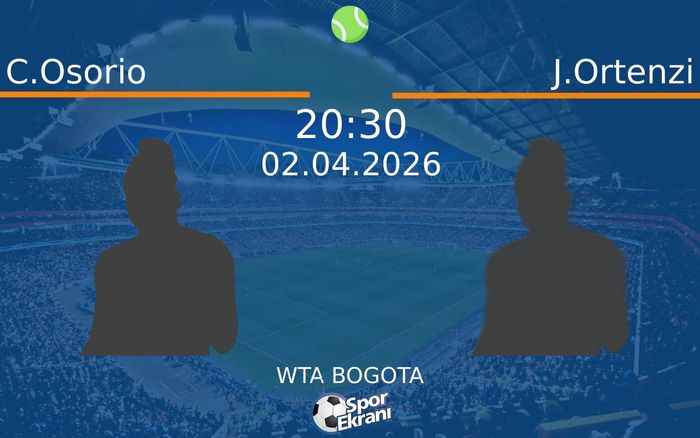 02 Nisan 2026 C.Osorio vs J.Ortenzi maçı Hangi Kanalda Saat Kaçta Yayınlanacak? 02 Nisan 2026 C.Osorio vs J.Ortenzi maçı Hangi Kanalda Saat Kaçta Yayınlanacak?