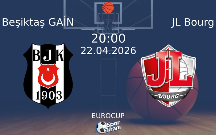 22 Nisan 2026 Beşiktaş GAİN vs JL Bourg maçı Hangi Kanalda Saat Kaçta Yayınlanacak? 22 Nisan 2026 Beşiktaş GAİN vs JL Bourg maçı Hangi Kanalda Saat Kaçta Yayınlanacak?